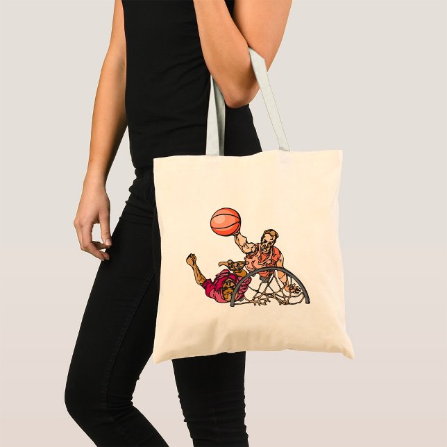 One On One Basketball Tote Bag (Creator Uploaded)