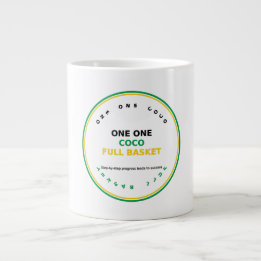One One Coco Full Basket Large Coffee Mug