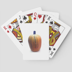 One Orange Pumpkin Playing Cards