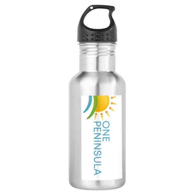One Peninsula Community Water Bottle (Front)