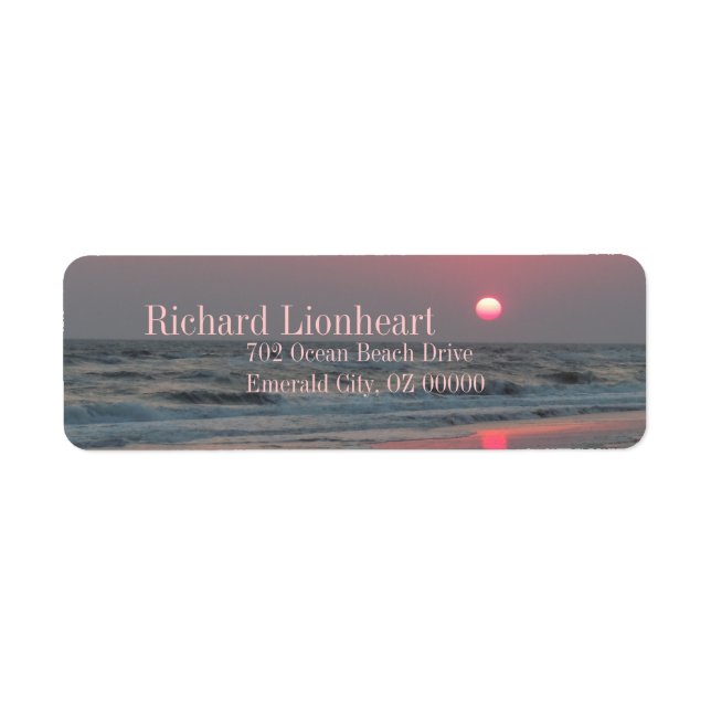 One Perfect Sunset - Oak Island, NC (Front)