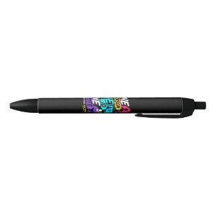One Person, One ID, One Vote Black Ink Pen