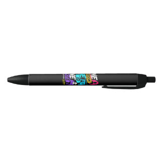 One Person, One ID, One Vote Black Ink Pen
