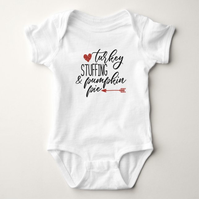 One Piece Baby Bodysuit (Front)