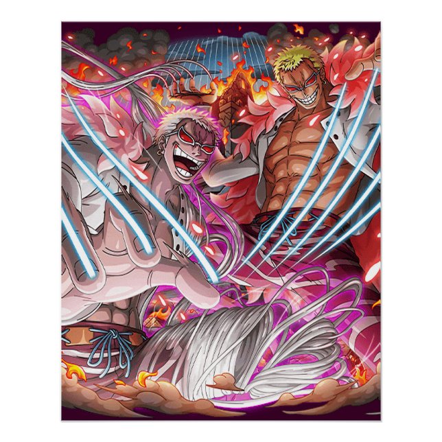 One piece Doflamingo Poster (Front)