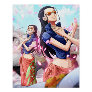 One piece Nico Robin Poster