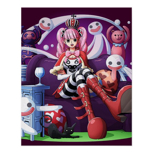 One piece Perona Poster (Front)