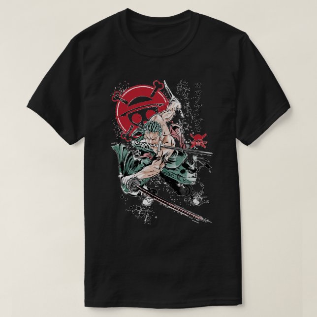 One Piece   Roronoa Zoro Classic      T-Shirt (Design Front)