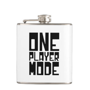 ONE PLAYER MODE HIP FLASK