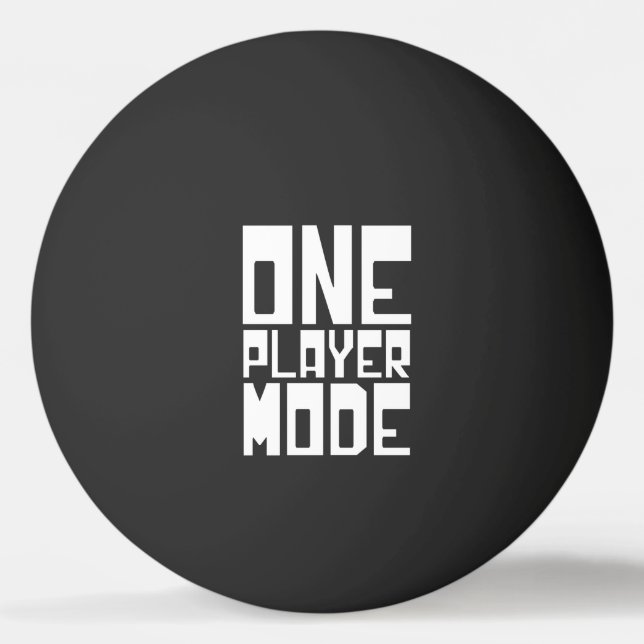 ONE PLAYER MODE PING PONG BALL (Front)