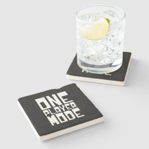 ONE PLAYER MODE STONE COASTER