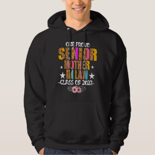 One Proud Senior Mother In Law Class Of 2023 Leopa Hoodie
