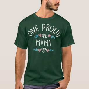One Pround Mama Trans Pride Flag T-Shirt