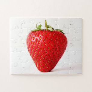 One Red Strawberry 11x14 30pc jpcnm Jigsaw Puzzle
