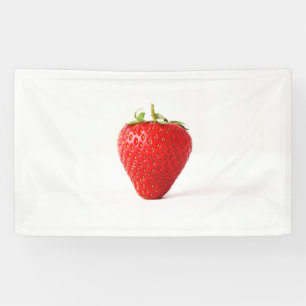 One Red Strawberry bnrcn Banner
