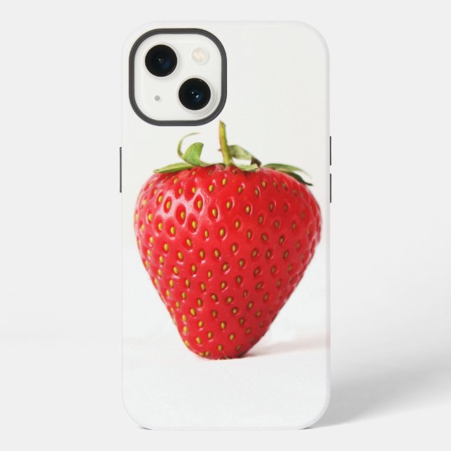 One Red Strawberry iphcnm iPhone Case (Back)