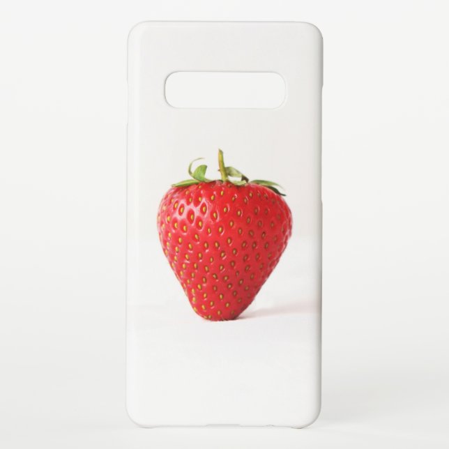 One Red Strawberry sgcna Samsung Galaxy Case (Back)