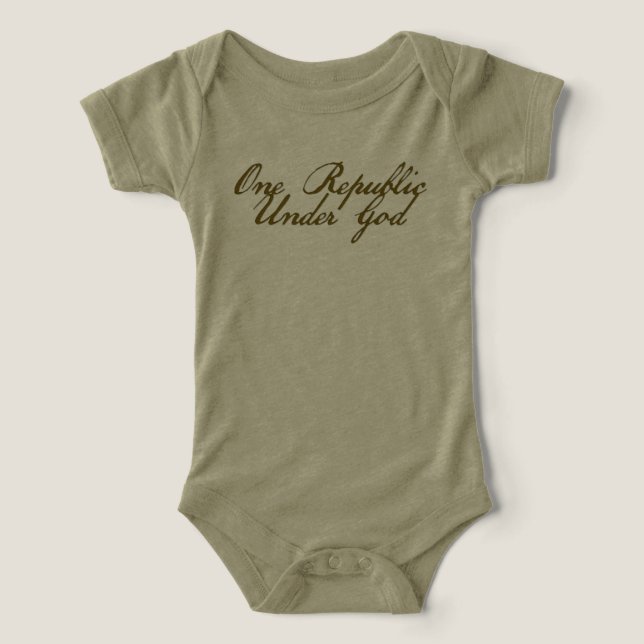 One Republic Under God One-Piece (Design Front)