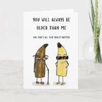 One Ripe Old Birthday Card