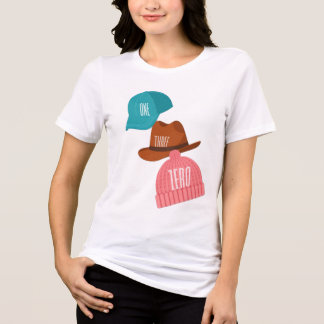 One Role Three Hats Zero Recognition Tri-Blend Shirt