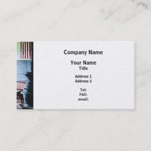 One Room Schoolhouse - Platinum Finish Business Card