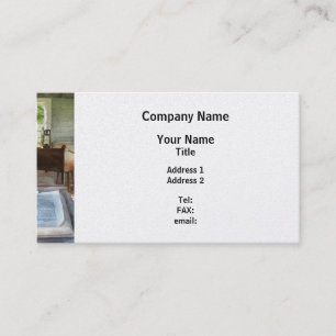 One Room Schoolhouse with Book Business Card