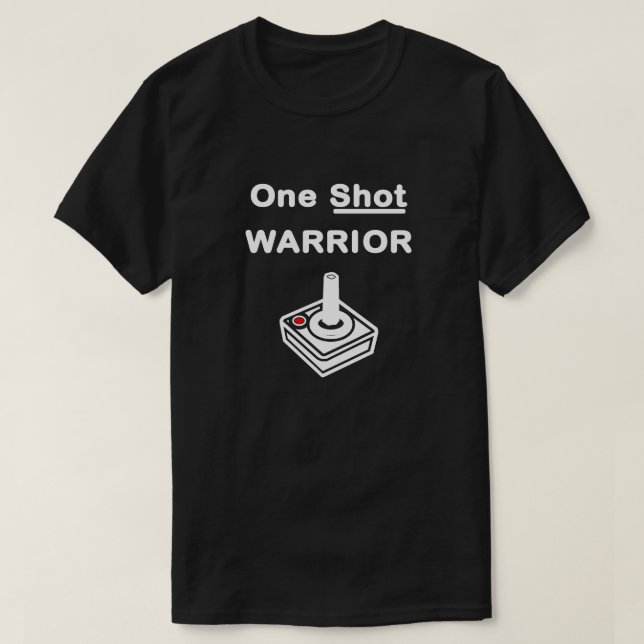 One Shot Warrior T-Shirt (Design Front)