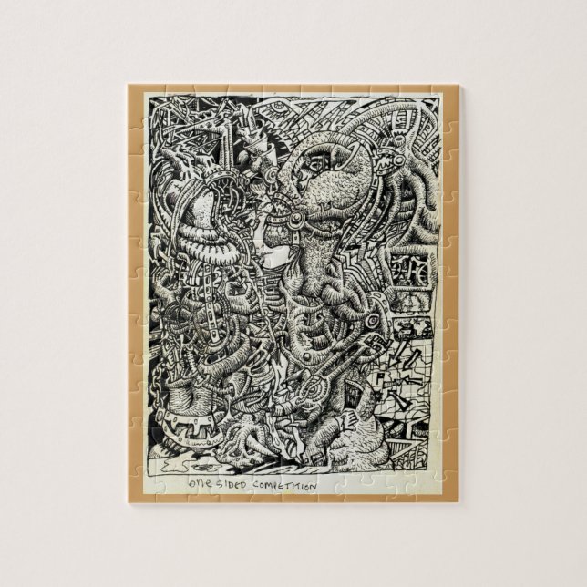 One-Sided Competition Jigsaw Puzzle (Vertical)