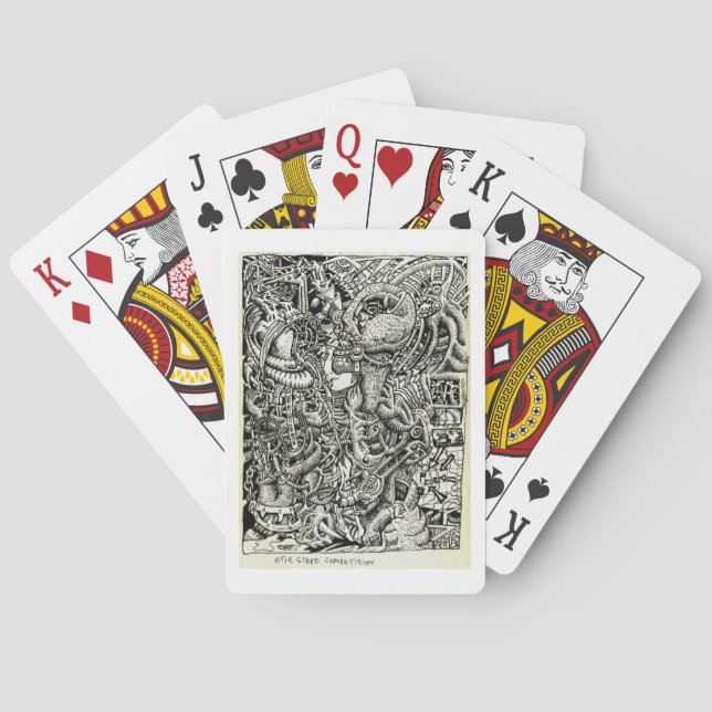 One-Sided Competition Playing Cards (Back)