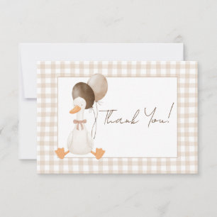 One Silly Goose 1st Birthday Invitation