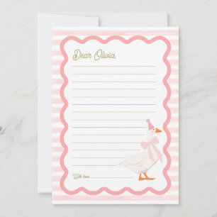 One Silly Goose 1st Birthday Time Capsule Cards