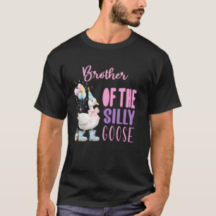 One Silly Goose Birthday Girl Farm 1st Party Sprin T-Shirt