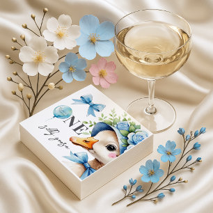 One Silly Goose Boy Birthday  Napkin