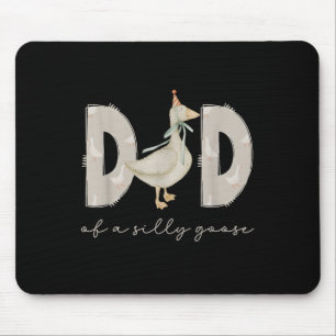 One Silly Goose Daddy 1st First Birthday Family 20 Mouse Pad