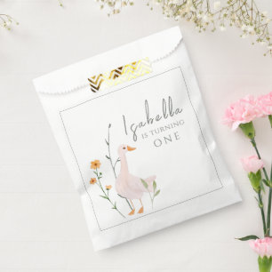 One Silly Goose Fest Birthday Minimalism Classic Favour Bags