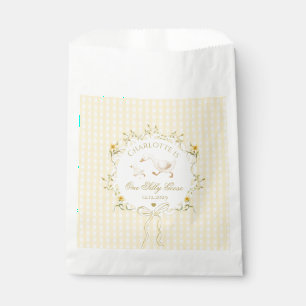 One Silly Goose Gender neutral Wildflower Yellow Favour Bags