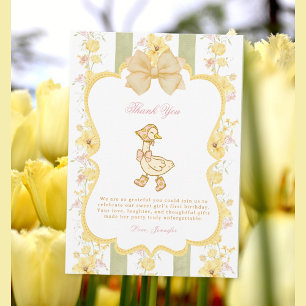 One Silly Goose Thank You Card