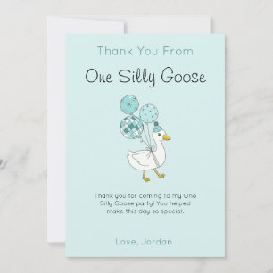 One Silly Goose Thank You Card