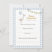 One Silly Goose Time Capsule Message Card