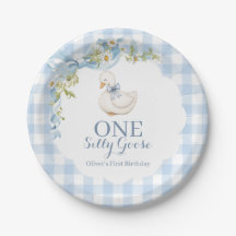 One Silly Goose Vintage Daisy Birthday Invitation