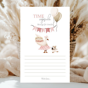 One Silly Vintage Birthday Goose Time Capsule