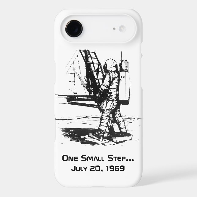 One Small Step Apollo 11 Moon Landing Case-Mate iPhone Case (Back)
