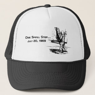 One Small Step Apollo 11 Moon Landing Trucker Hat