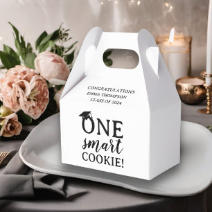 One Smart Cookie Class Of 2024 Graduation Favour Box