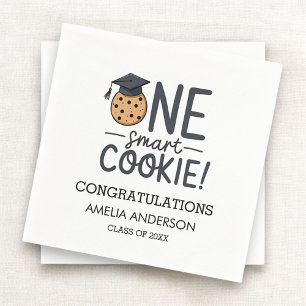One Smart Cookie Graduation Class of Napkin