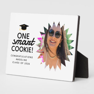 One Smart Cookie Photo Graduation Plaque