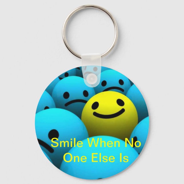 One Smile Key Ring (Front)