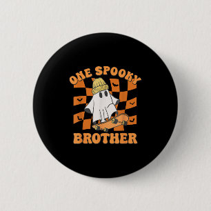 One Soky Brother Birthday Halloween Skateboarding 6 Cm Round Badge