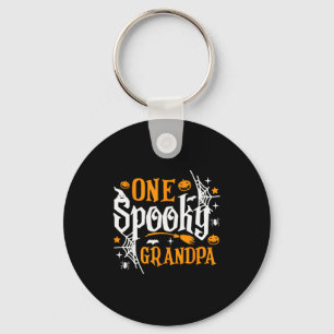 One Soky Grandpa Shirt Funny Halloween Matching Fa Key Ring