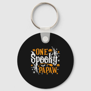 One Soky Papaw Shirt Funny Halloween Soky Grandpa  Key Ring